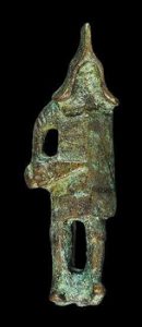 Roman Bronze Gladiator Brooch