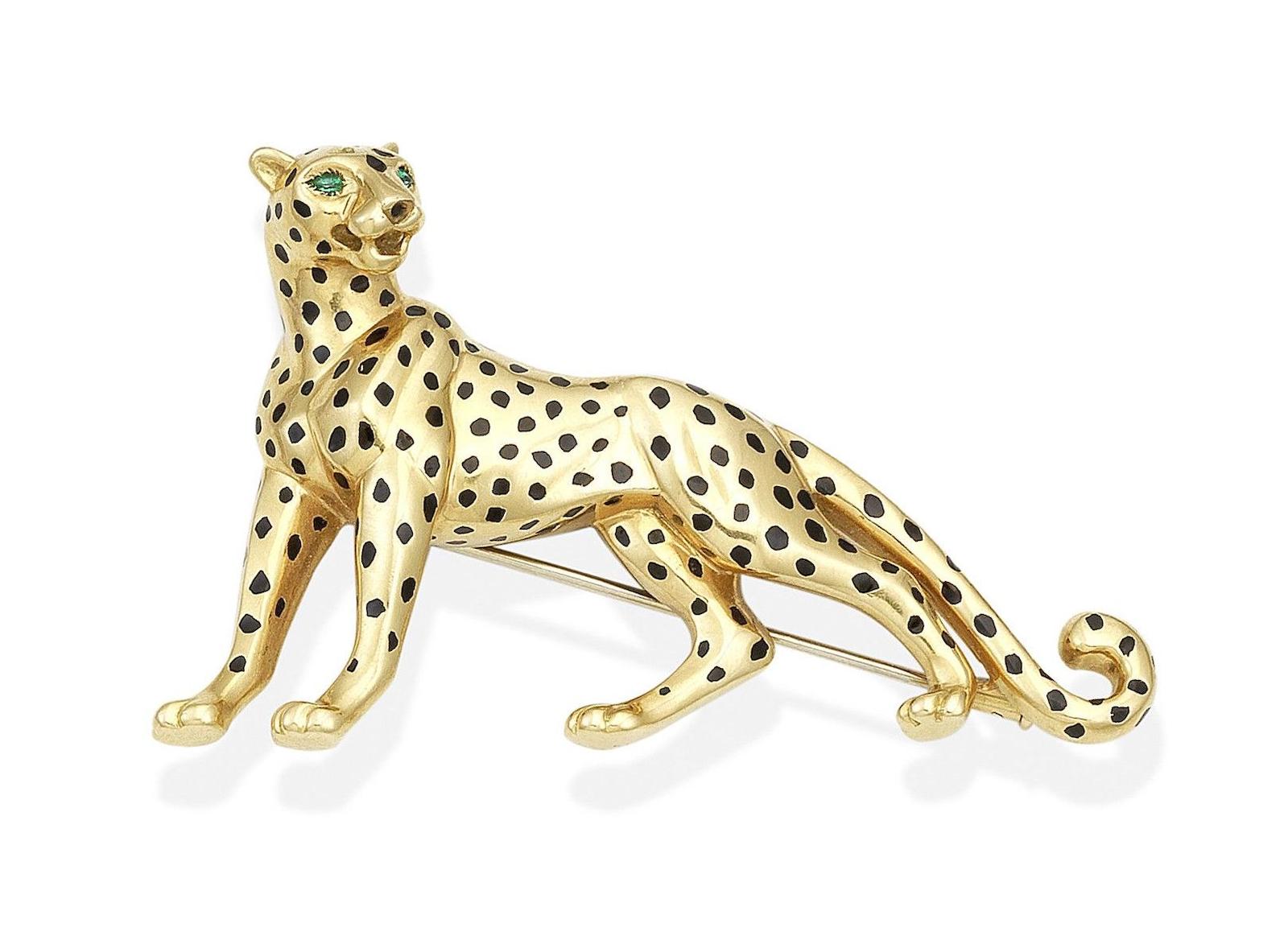cartier panther brooch price